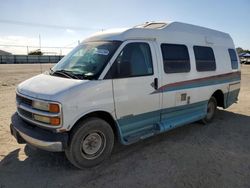 Salvage trucks for sale at Fresno, CA auction: 2001 Chevrolet Express Cutaway G3500