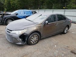 Salvage cars for sale at Austell, GA auction: 2017 Toyota Camry LE