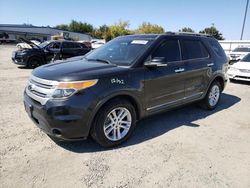 Salvage cars for sale at Sacramento, CA auction: 2014 Ford Explorer XLT