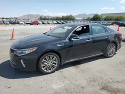 Salvage cars for sale at Las Vegas, NV auction: 2016 KIA Optima SXL