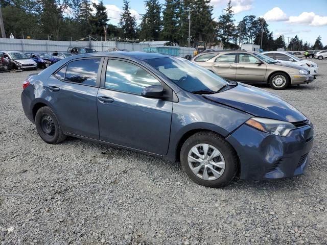 2016 Toyota Corolla ECO