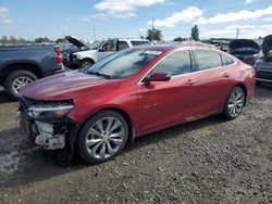 Chevrolet Malibu Premier salvage cars for sale: 2017 Chevrolet Malibu Premier