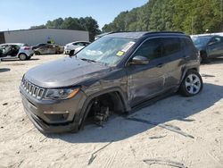 Salvage SUVs for sale at auction: 2018 Jeep Compass Latitude