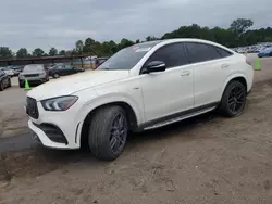 Mercedes-Benz salvage cars for sale: 2021 Mercedes-Benz GLE Coupe AMG 53 4matic