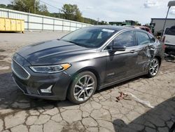 Ford salvage cars for sale: 2019 Ford Fusion Titanium