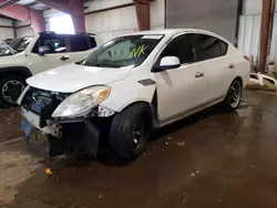 Salvage cars for sale at Lansing, MI auction: 2014 Nissan Versa S