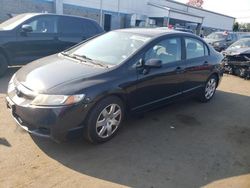 Salvage cars for sale at New Britain, CT auction: 2010 Honda Civic LX