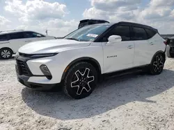 Salvage cars for sale at New Braunfels, TX auction: 2023 Chevrolet Blazer RS