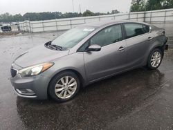 Salvage cars for sale at Dunn, NC auction: 2014 KIA Forte EX