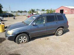 Salvage cars for sale at London, ON auction: 2002 Toyota Highlander Limited