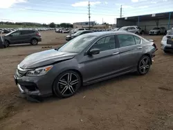 Honda salvage cars for sale: 2016 Honda Accord Sport