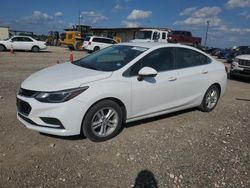 Chevrolet salvage cars for sale: 2016 Chevrolet Cruze LT