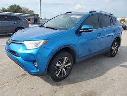 Salvage cars for sale at Tifton, GA auction: 2017 Toyota Rav4 XLE