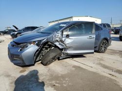 Salvage cars for sale at Haslet, TX auction: 2022 Toyota Corolla SE