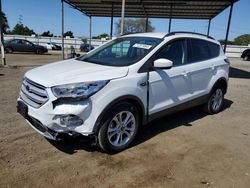 Salvage cars for sale at auction: 2018 Ford Escape SE