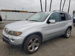 Salvage cars for sale at Van Nuys, CA auction: 2006 BMW X5 4.4I