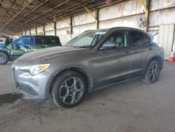 Buy Salvage Cars For Sale now at auction: 2018 Alfa Romeo Stelvio Sport