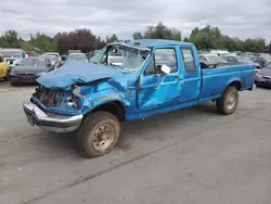 Salvage cars for sale at Woodburn, OR auction: 1995 Ford F250