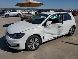 Volkswagen salvage cars for sale: 2019 Volkswagen E-GOLF SEL Premium