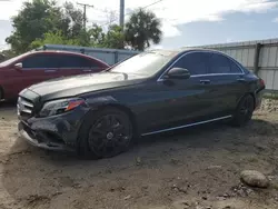 Mercedes-Benz salvage cars for sale: 2019 Mercedes-Benz C300