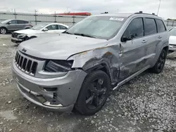 Salvage cars for sale from Copart Cahokia Heights, IL: 2015 Jeep Grand Cherokee Overland