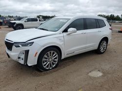 Salvage cars for sale at Houston, TX auction: 2021 Cadillac XT6 Premium Luxury