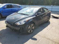 Salvage cars for sale at Glassboro, NJ auction: 2015 Hyundai Elantra SE