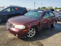 Salvage cars for sale at Chicago Heights, IL auction: 2001 Nissan Maxima GXE