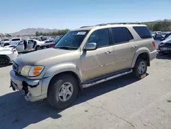 Salvage cars for sale at Las Vegas, NV auction: 2002 Toyota Sequoia SR5