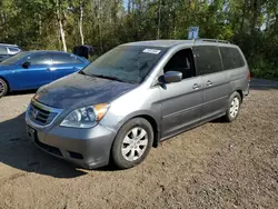 Salvage cars for sale at Cookstown, ON auction: 2009 Honda Odyssey EX