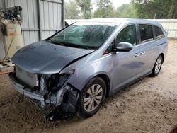 Salvage cars for sale at Midway, FL auction: 2014 Honda Odyssey EXL