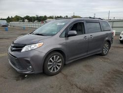 Salvage cars for sale at Pennsburg, PA auction: 2020 Toyota Sienna XLE