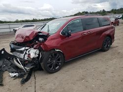 Salvage cars for sale at Fredericksburg, VA auction: 2022 Toyota Sienna XSE