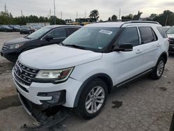 Ford salvage cars for sale: 2017 Ford Explorer XLT