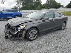 Ford salvage cars for sale: 2016 Ford Fusion Titanium