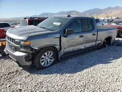 Salvage cars for sale at Magna, UT auction: 2021 Chevrolet Silverado K1500 Custom