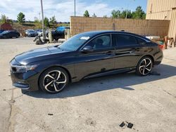 Salvage cars for sale at Gaston, SC auction: 2019 Honda Accord Sport