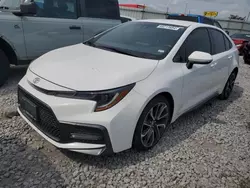 Toyota Corolla se salvage cars for sale: 2020 Toyota Corolla SE