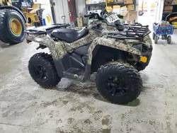 Salvage motorcycles for sale at West Mifflin, PA auction: 2015 Can-Am Outlander L 500