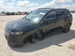 Salvage cars for sale at San Antonio, TX auction: 2022 Jeep Compass Latitude LUX