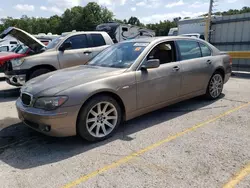 Salvage cars for sale at Rogersville, MO auction: 2006 BMW 750 LI