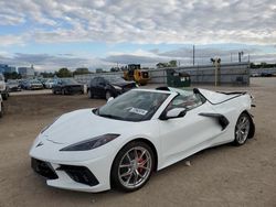 Salvage cars for sale at Des Moines, IA auction: 2021 Chevrolet Corvette Stingray 3LT