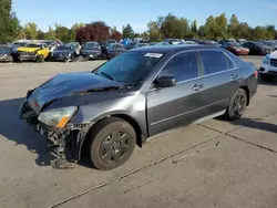 2005 Honda Accord LX en venta en Woodburn, OR