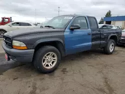 Salvage cars for sale from Copart Woodhaven, MI: 2003 Dodge Dakota SXT