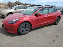 Tesla Model 3 salvage cars for sale: 2021 Tesla Model 3