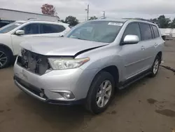 Toyota salvage cars for sale: 2012 Toyota Highlander Base