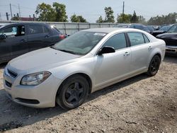 Salvage cars for sale at Lansing, MI auction: 2012 Chevrolet Malibu LS