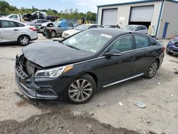 Salvage cars for sale at Duryea, PA auction: 2017 Hyundai Sonata Sport