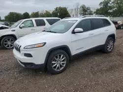 Salvage cars for sale at Central Square, NY auction: 2017 Jeep Cherokee Limited