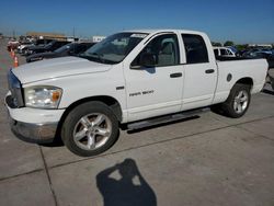 Dodge salvage cars for sale: 2007 Dodge RAM 1500 ST